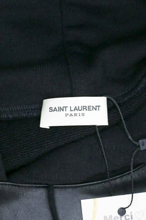 Sweatshirt Saint Laurent Noir en Coton