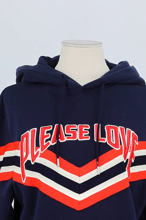 Sweatshirt Sandro Marine en Coton
