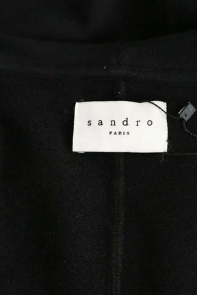 Sweatshirt Sandro Noir en Coton