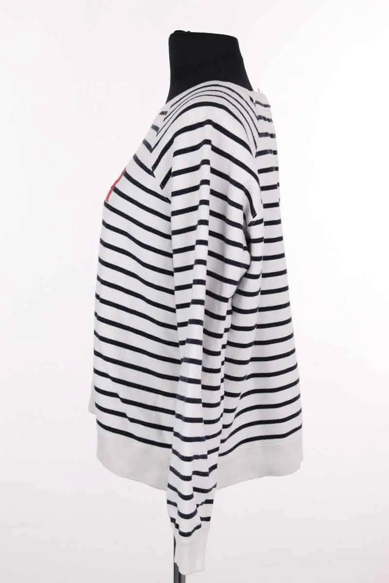 Sweatshirt Sézane Blanc en Coton