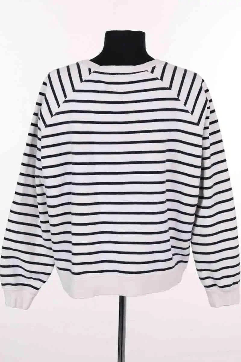 Sweatshirt Sézane Blanc en Coton
