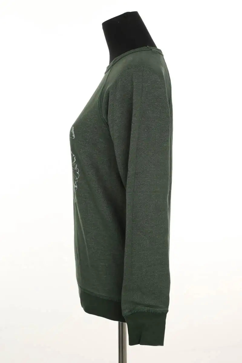 Sweatshirt Soeur Kaki en Coton