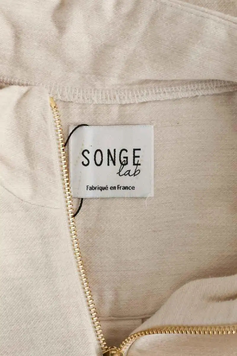 Sweatshirt Songe Lab Beige en Coton