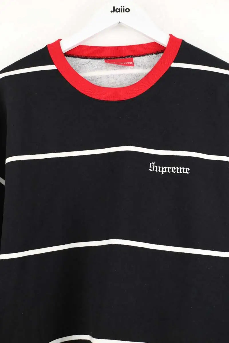 Sweatshirt Supreme Noir en Coton