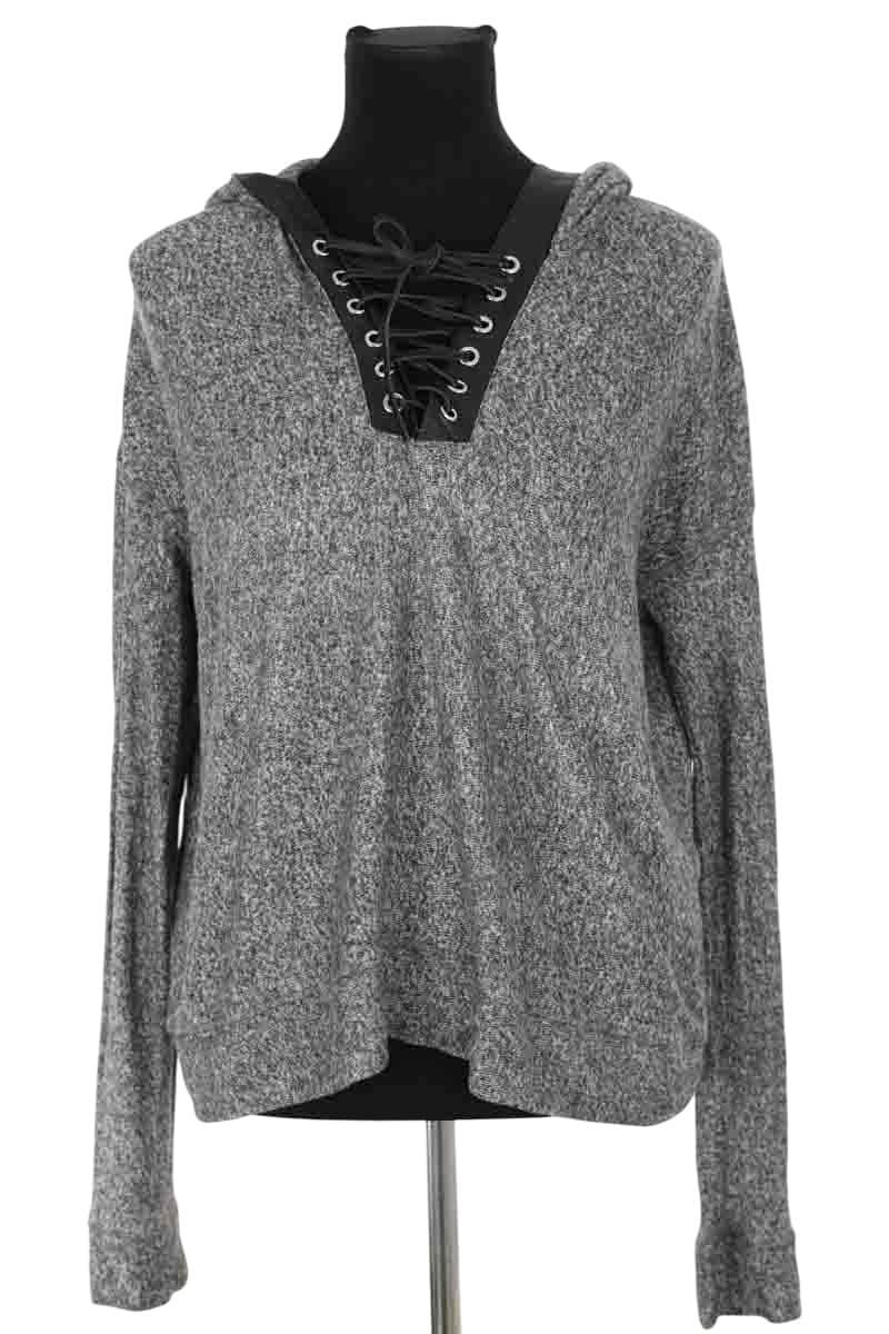 Sweatshirt The Kooples Gris en Viscose, taille S - Seconde Main