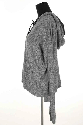 Sweatshirt The Kooples Gris en Viscose