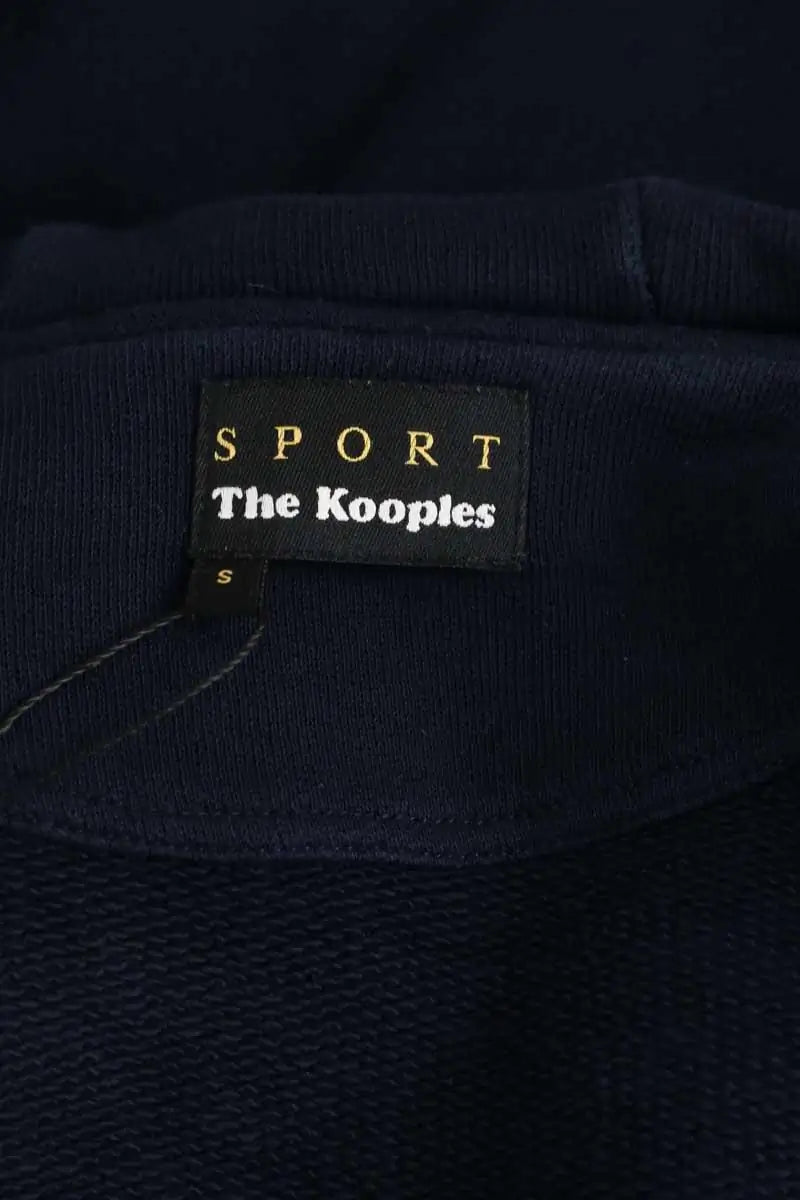 Sweatshirt The Kooples Marine en Coton