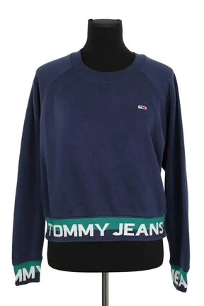 Sweatshirt Tommy Hilfiger Bleu en Coton, taille S - Seconde Main