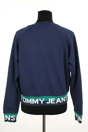 Sweatshirt Tommy Hilfiger Bleu en Coton