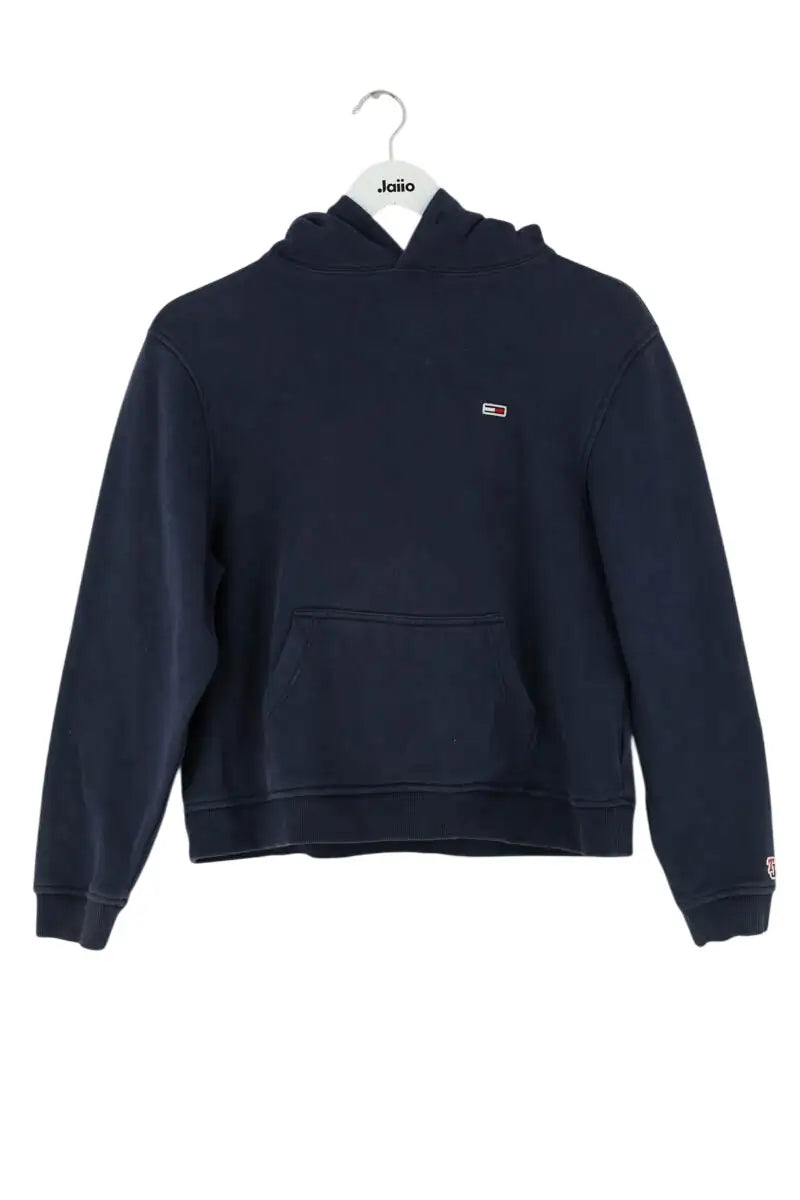 Sweatshirt Tommy Hilfiger Marine en Coton, taille XS - Seconde Main