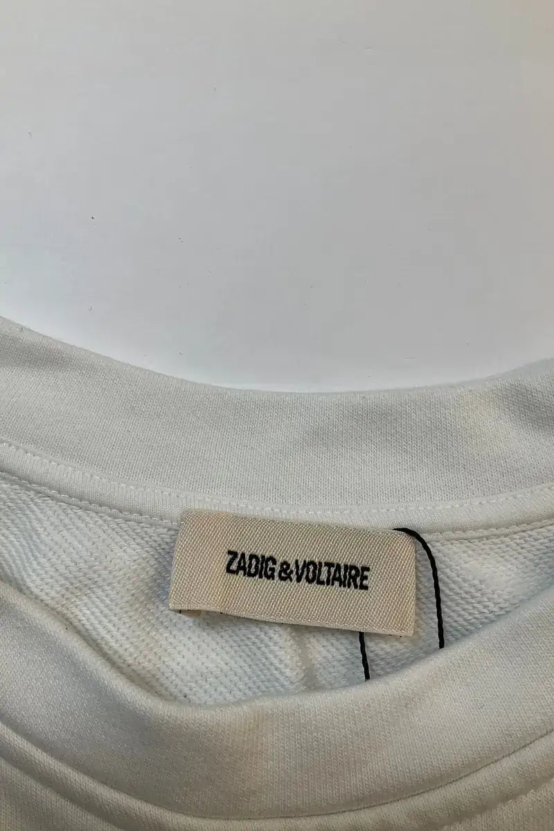 Sweatshirt Zadig & Voltaire Blanc en Coton