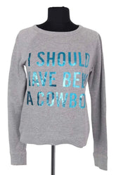 Sweatshirt Zadig & Voltaire Gris en Coton, taille XS - Seconde Main