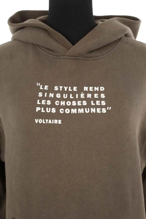 Sweatshirt Zadig & Voltaire Marron en Coton