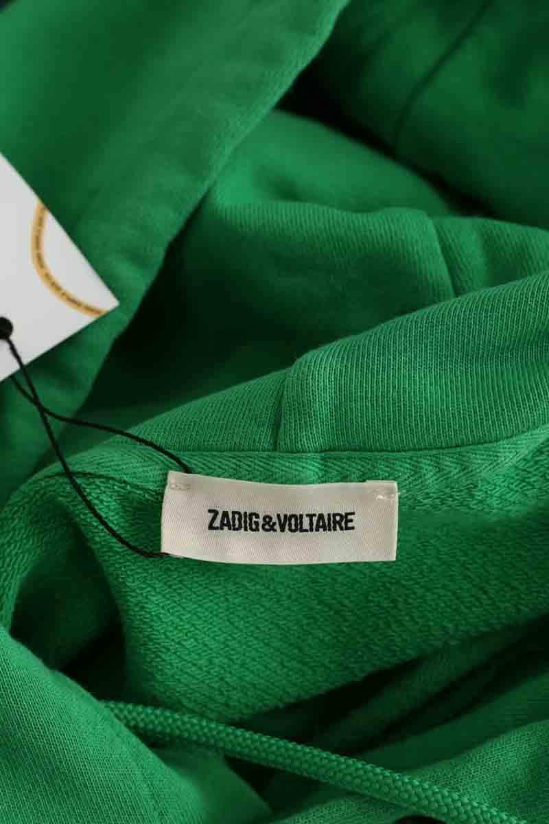 Sweatshirt Zadig & Voltaire Storm nature Vert en Coton