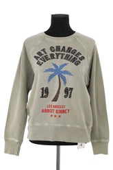 Sweatshirt Zadig & Voltaire Vert en Coton, taille S - Seconde Main