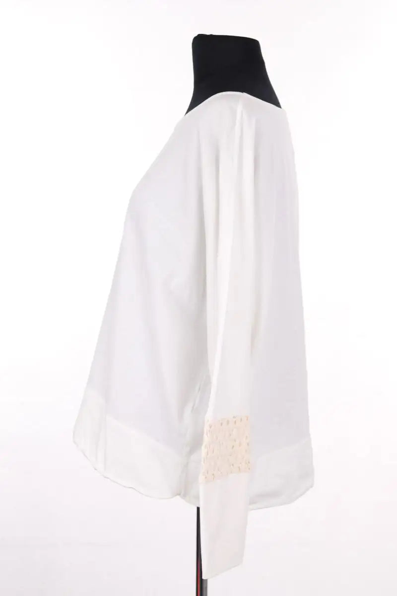 Blouse Fabiana Filippi Beige en Coton