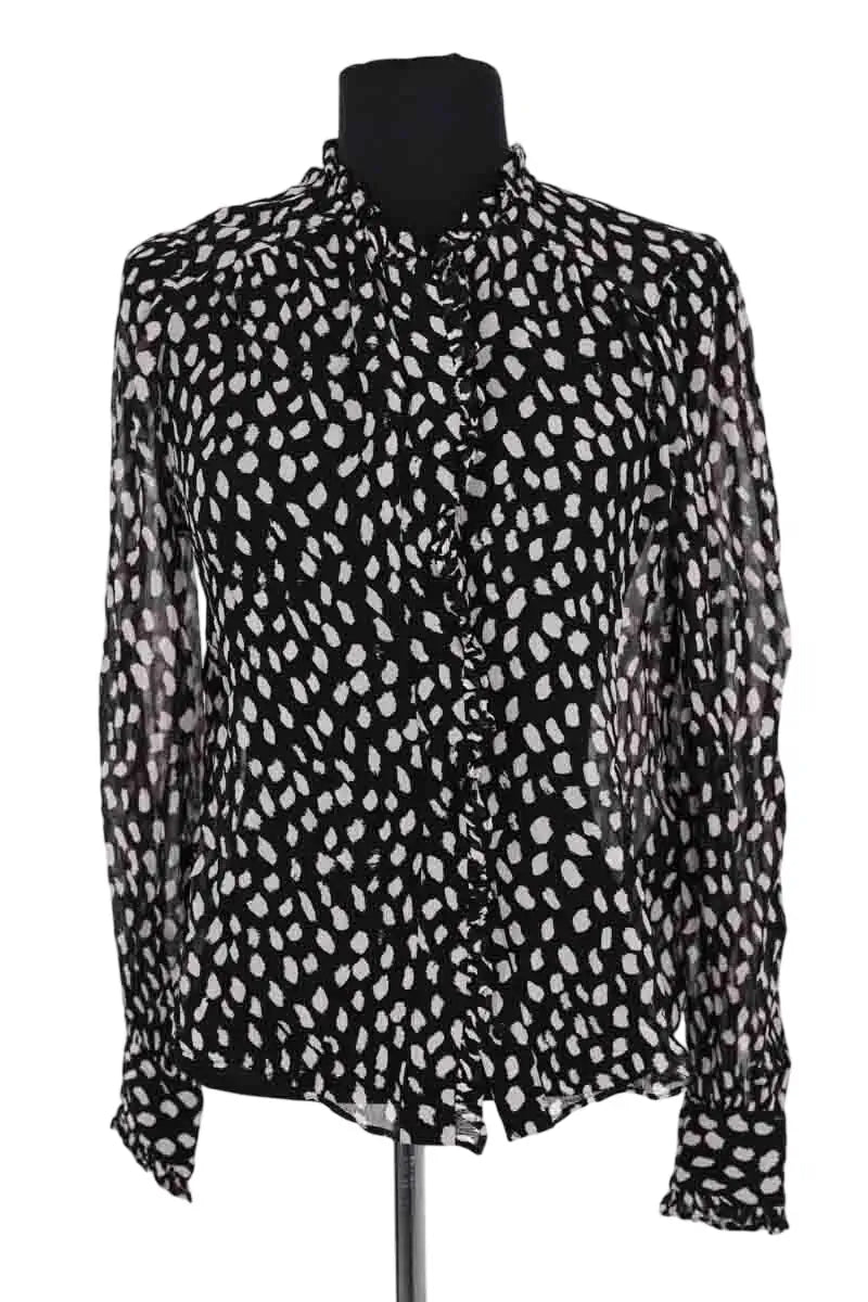 Blouse Ba&Sh Noir en Viscose, taille XS - Seconde Main