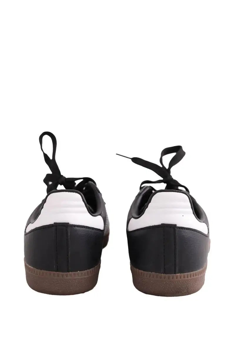 Baskets Adidas Noir en Cuir