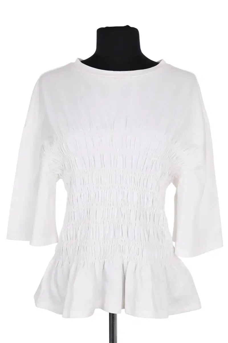 T-shirt & Other Stories Blanc en Coton, taille L - Seconde Main