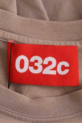 T-shirt 032c Beige en Coton