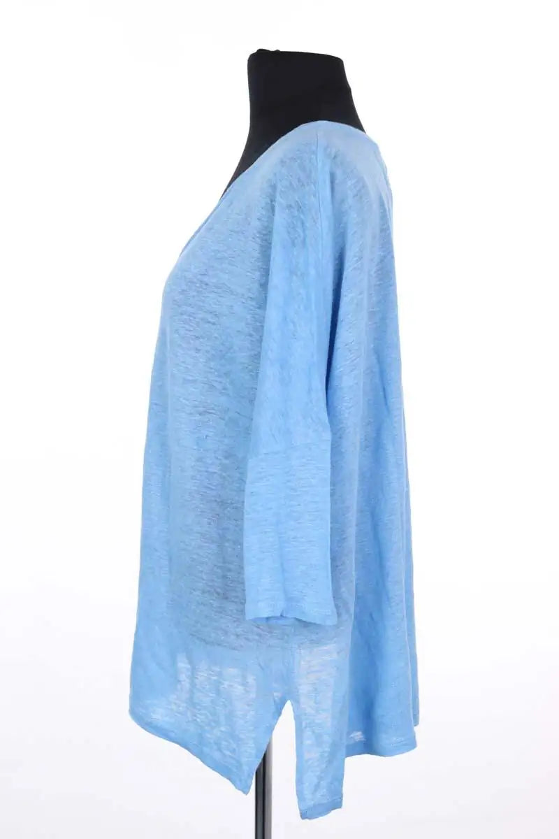 T-shirt à manches longues Notshy Bleu en Cachemire