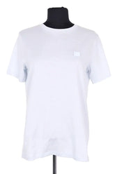 T-shirt Acne Studios Bleu en Coton, taille XXS - Seconde Main