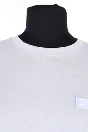 T-shirt Acne Studios Bleu en Coton
