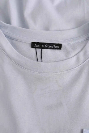 T-shirt Acne Studios Bleu en Coton