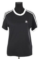T-shirt Adidas Noir en Coton, taille XS - Seconde Main