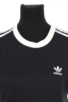 T-shirt Adidas Noir en Coton