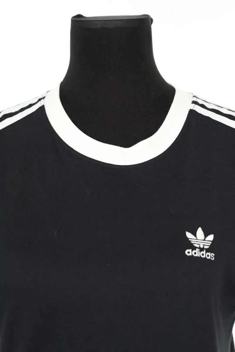 T-shirt Adidas Noir en Coton