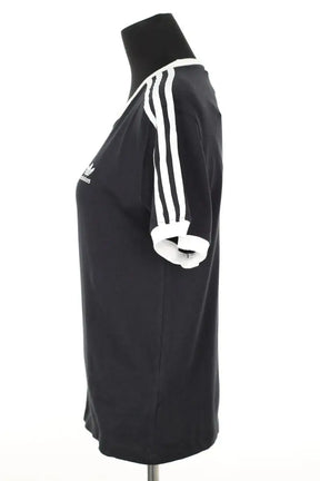 T-shirt Adidas Noir en Coton