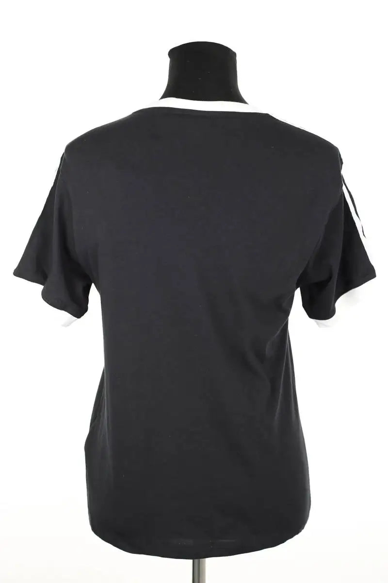 T-shirt Adidas Noir en Coton