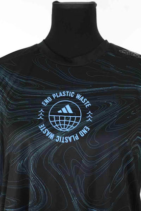 T-shirt Adidas Noir en Polyester