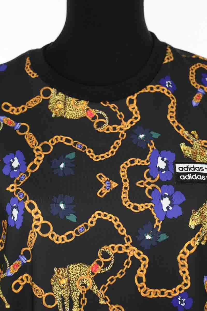T-shirt Adidas Noir en Polyester