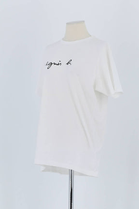 T-shirt Agnès B. Blanc en Coton