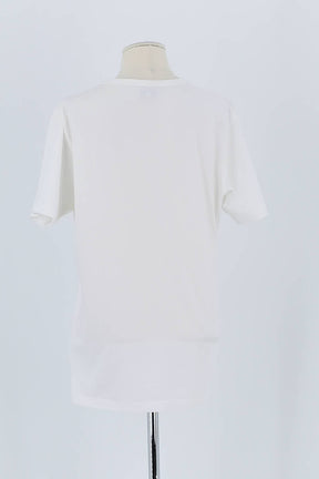 T-shirt Agnès B. Blanc en Coton