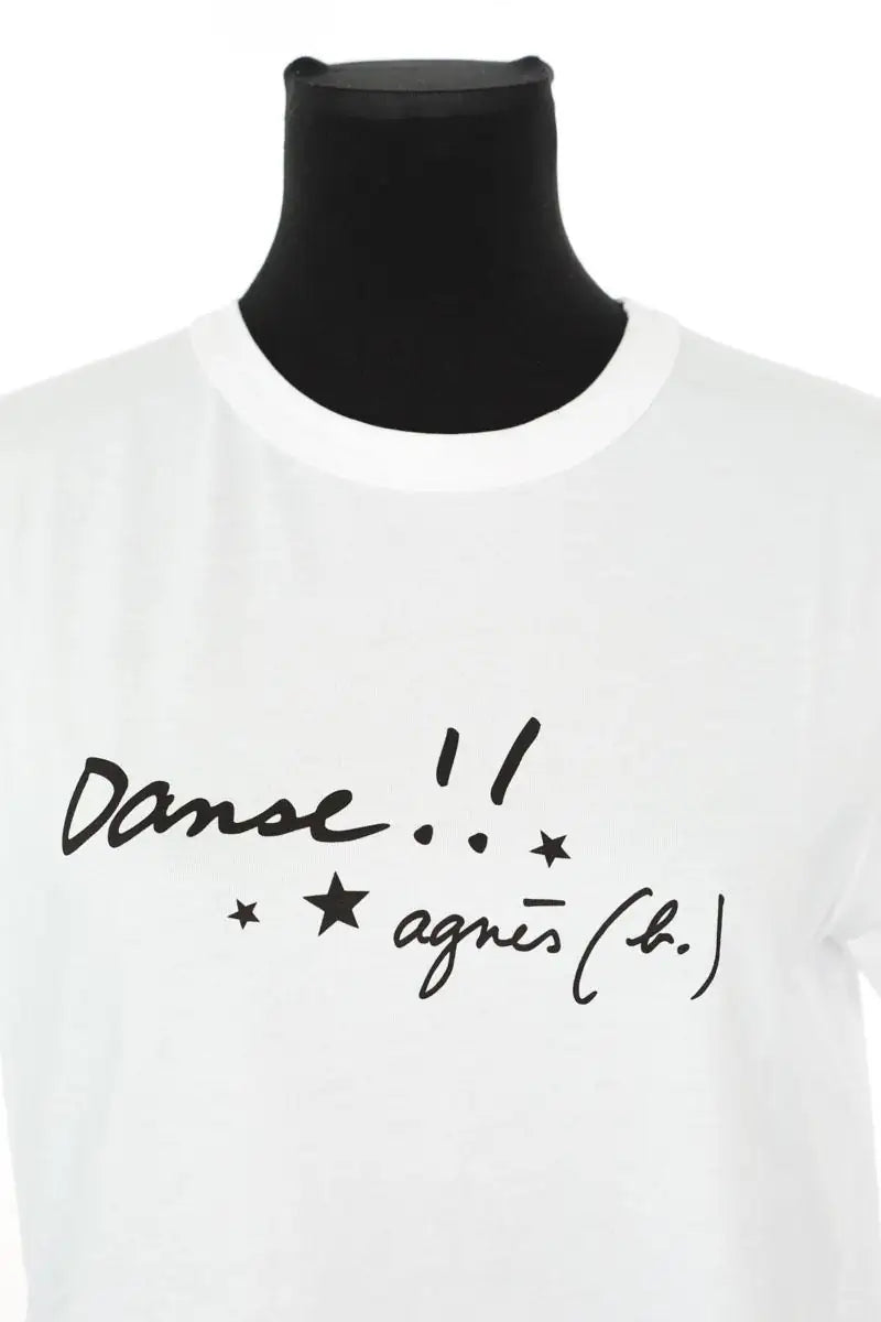 T-shirt Agnès B. Blanc en Coton