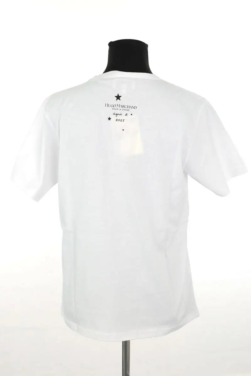 T-shirt Agnès B. Blanc en Coton