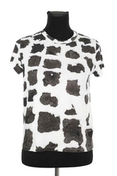 T-shirt Agnès B. Blanc en Viscose, taille S - Seconde Main