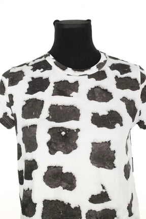 T-shirt Agnès B. Blanc en Viscose