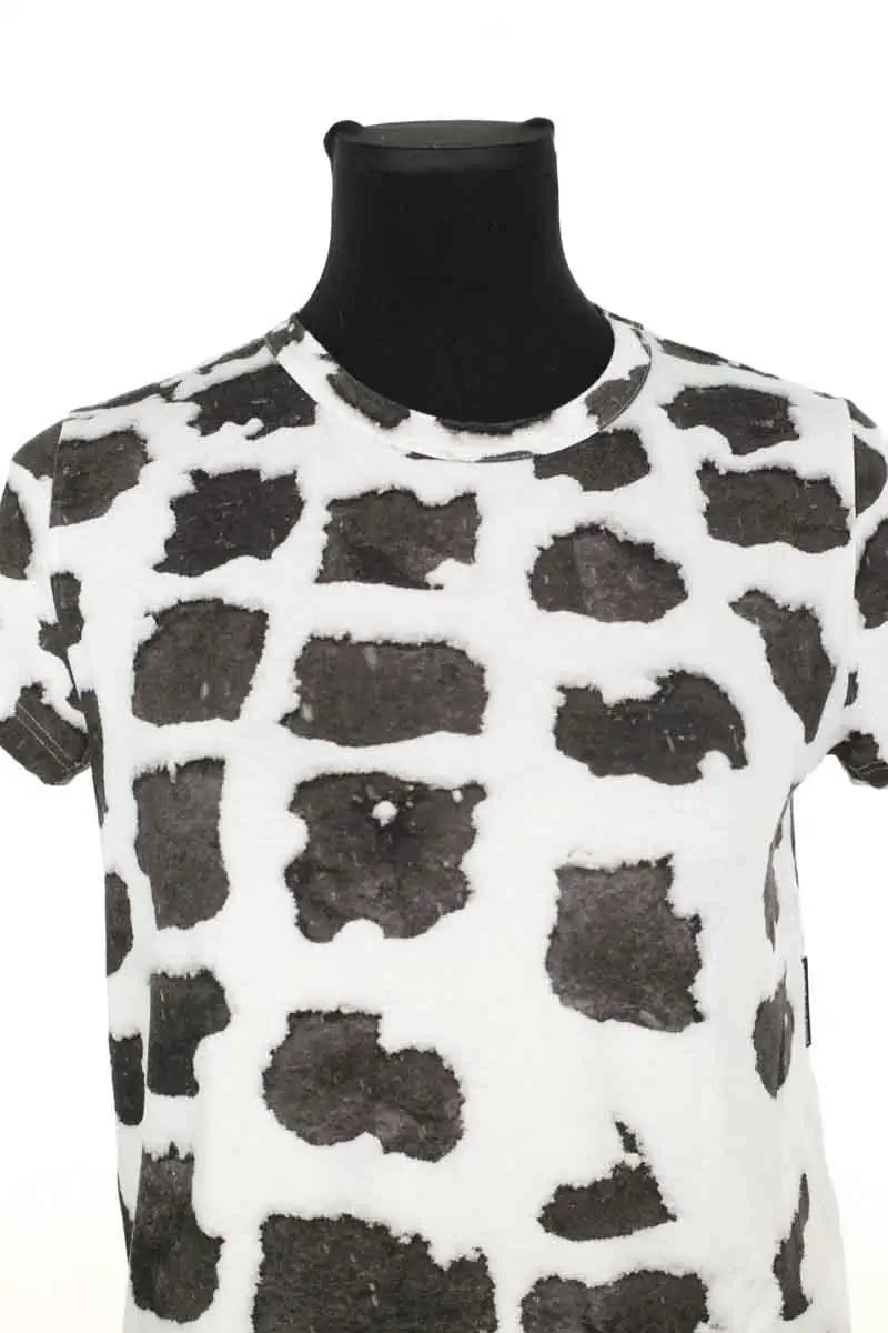 T-shirt Agnès B. Blanc en Viscose