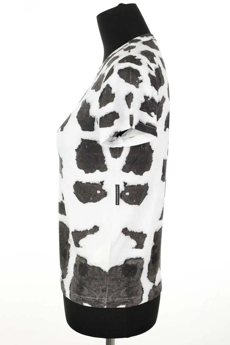 T-shirt Agnès B. Blanc en Viscose