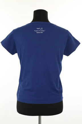 T-shirt Agnès B. Bleu en Coton