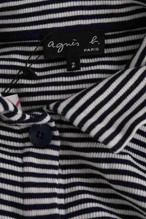 T-shirt Agnès B. Marine en Coton