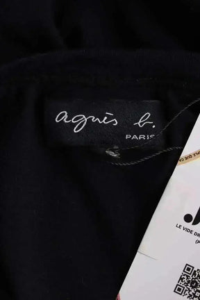 T-shirt Agnès B. Noir en Coton