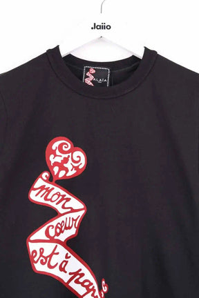 T-shirt Alaïa Noir en Coton