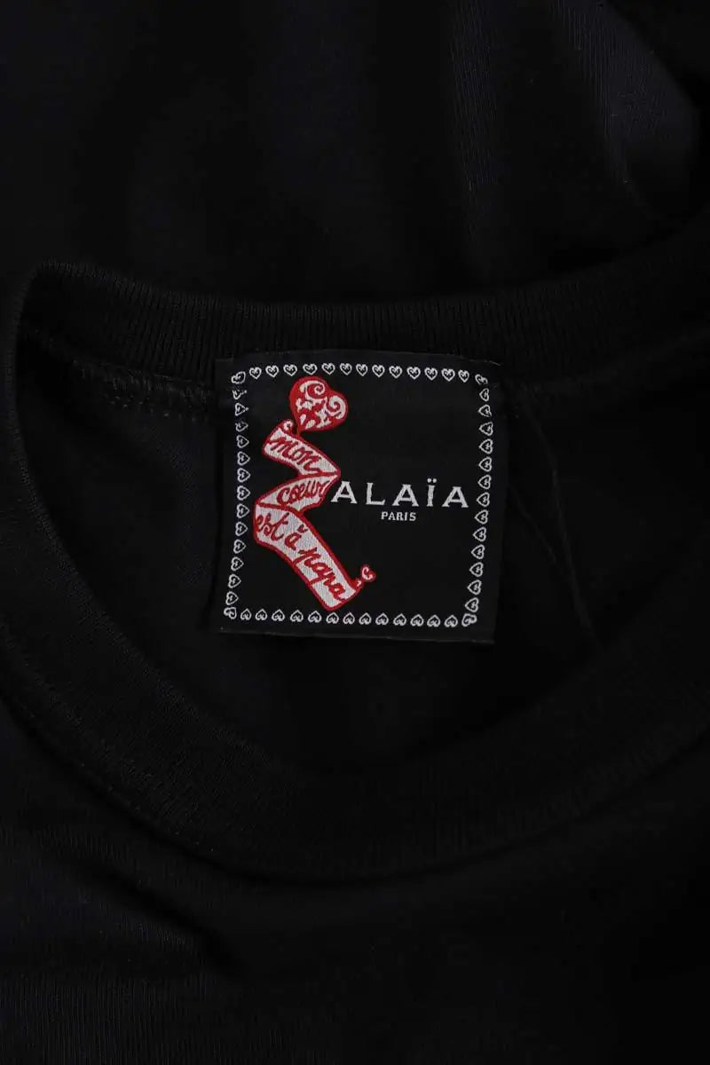 T-shirt Alaïa Noir en Coton