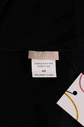 T-shirt Alaïa Noir en Viscose