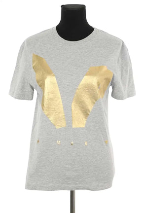 T-shirt Alexander McQueen Gris en Coton, taille XS - Seconde Main
